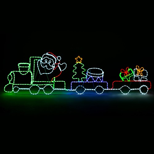 Christmas train rope - train, light