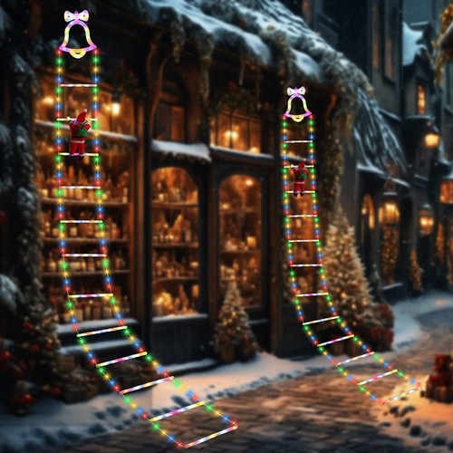 Animated led santa - led,