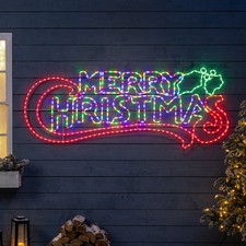 Merry Christmas Sign Rope