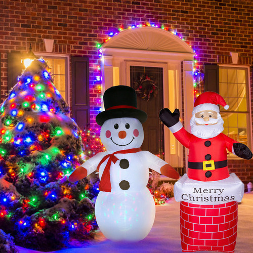 Inflatable christmas santa - inflatable,