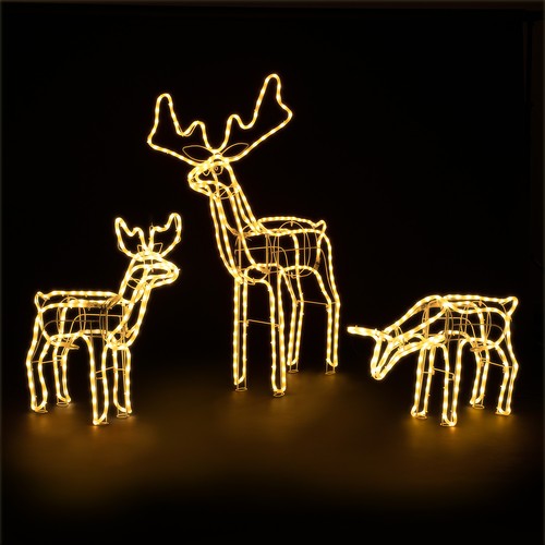 Reindeer rope light - light, outdoor