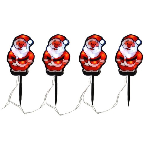 Set pvc linked santa - 4,