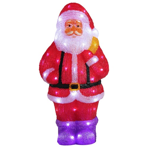 Acrylic santa christmas - acrylic,