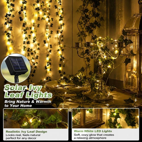 Solar led ivy - led, fairy