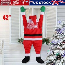 Climbing Hanging Santa Claus