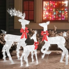 Christmas LED Reindeer Family